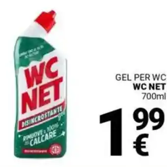 Supermercati Gulliver Gel per wc WC NET offerta