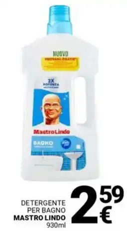 Supermercati Gulliver Detergente per bagno MASTRO LINDO offerta