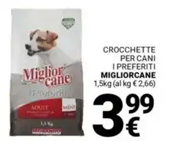 Supermercati Gulliver Crocchette per cani i preferiti MIGLIORCANE offerta