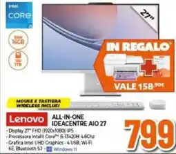 Expert Lenovo ALL-IN-ONE IDEACENTRE AIO 27 offerta