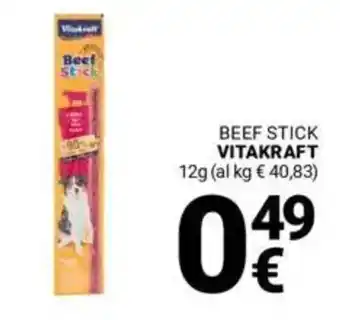 Supermercati Gulliver Beef stick VITAKRAFT offerta