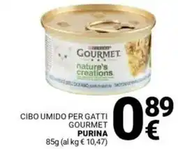 Supermercati Gulliver Cibo umido per gatti gourmet PURINA offerta