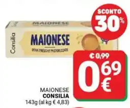 Supermercati Gulliver Maionese CONSILIA offerta