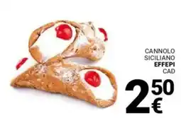 Supermercati Gulliver Cannolo siciliano EFFEPI cad offerta