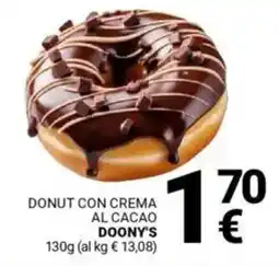 Supermercati Gulliver Donut con crema al cacao DOONY'S offerta