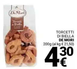 Supermercati Gulliver Torcetti di biella DE MORI offerta