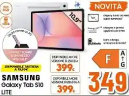 Expert SAMSUNG Galaxy Tab S10 LITE offerta