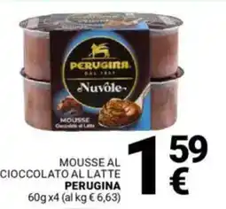 Supermercati Gulliver Mousse al cioccolato al latte PERUGINA offerta