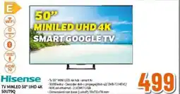 Expert Hisense TV MINLED 50" UHD 4K 50079Q offerta
