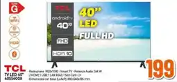 Expert TCL TV LED 40" 4055400A offerta