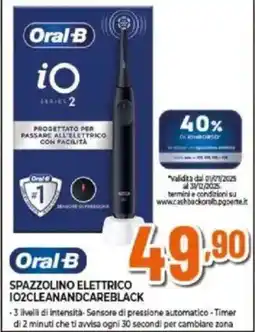 Expert Oral-B SPAZZOLINO ELETTRICO 102CLEANANDCAREBLACK offerta