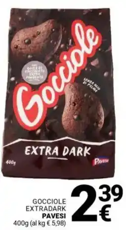 Supermercati Gulliver Gocciole extradark PAVESI offerta
