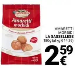 Supermercati Gulliver Amaretti morbidi LA SASSELLESE offerta