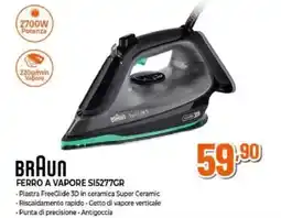 Expert BRAUN Ferro a vapore SI5277GR offerta