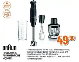 Expert BRAUN Frullatore ad immersione MQ50202 offerta