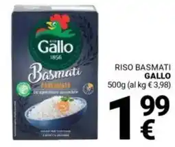 Supermercati Gulliver Riso basmati GALLO offerta