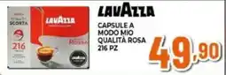 Expert LAVAZZA Capsule a modo mio rossa qualita rosa offerta