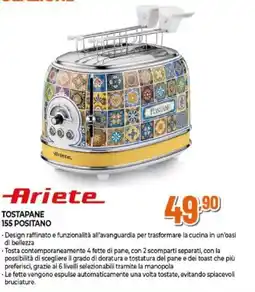 Expert Ariete tostapane 155 positano offerta