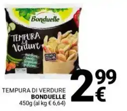 Supermercati Gulliver Tempura di verdure BONDUELLE offerta