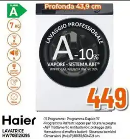 Expert Haier LAVATRICE HW70B129295 offerta