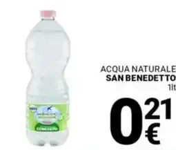 Supermercati Gulliver Acqua naturale SAN BENEDETTO offerta