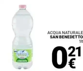 Supermercati Gulliver Acqua naturale SAN BENEDETTO offerta