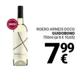 Supermercati Gulliver Roero arneis docg GUIDOBONO offerta