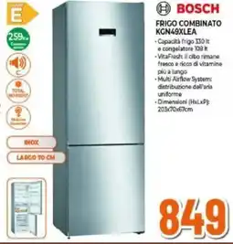 Expert BOSCH FRIGO COMBINATO KGN49XLEA offerta