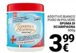 Supermercati Gulliver Additivo bianco puro in polvere SPUMA DI SCIAMPAGNA offerta