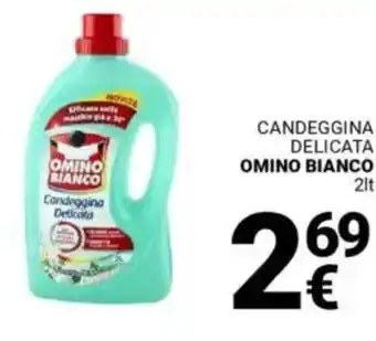Supermercati Gulliver Candeggina delicata OMINO BIANCO offerta