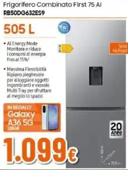 Expert Samsung Frigorifero Combinato First 75 Al RB50DG632ES9 offerta