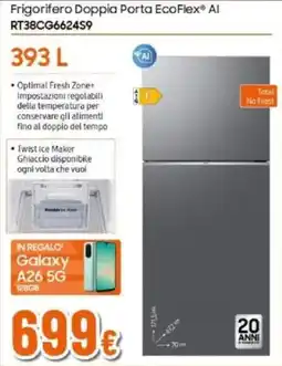 Expert Samsung Frigorifero Doppia Porta EcoFlex Al RT38CG662459 offerta