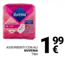 Supermercati Gulliver Assorbenti con ali NUVENIA offerta
