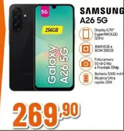 Expert SAMSUNG Galaxy A26 5G offerta