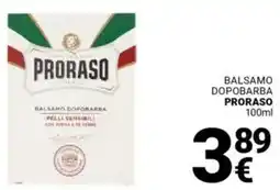 Supermercati Gulliver Balsamo dopobarba PRORASO offerta