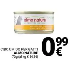 Supermercati Gulliver Cibo umido per gatti ALMO NATURE offerta