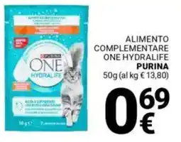 Supermercati Gulliver Alimento complementare one hydralife PURINA offerta