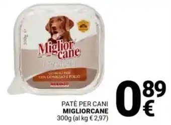 Supermercati Gulliver Patè per cani MIGLIORCANE offerta