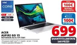 Comet ACER ASPIRE GO 15 NOTEBOOK AG15-71P-73W1 offerta