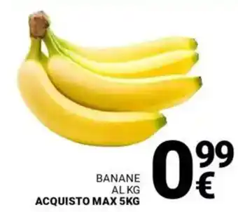 Supermercati Gulliver Banane offerta