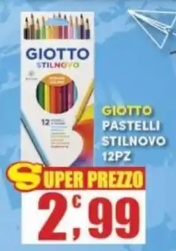 Maury's Giotto pastelli stilnovo 12pz offerta