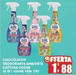 Maury's Coccolatevi deodorante ambiente cattura odore 10 in 1 offerta