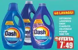 Maury's Detersivo lavatrice dash classico power vari tipi offerta