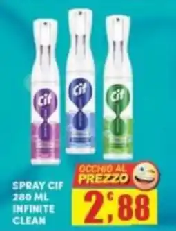 Maury's Spray CIF infinite clean offerta