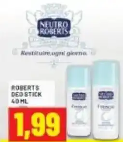 Risparmio Casa ROBERTS DEO STICK offerta