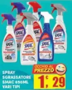 Maury's Spray sgrassatore SMAC vari tipi offerta