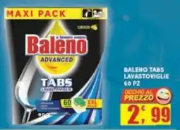 Maury's Baleno tabs lavastoviglie 60 pz offerta