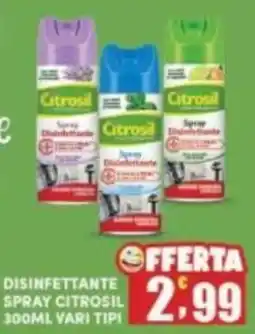 Maury's Disinfettante spray citrosil vari tipi offerta