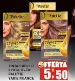 Maury's Tinta capelli syoss oleo palette varie nuance offerta