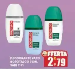 Maury's Deodorante vapo borotalco vari tipi offerta